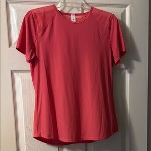 Lululemon Athletica Pink Sculpt Short Sleeve Tee
